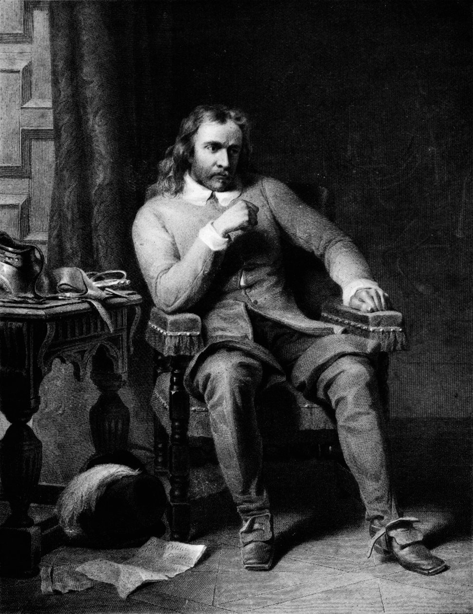 Cromwell resolviendo rechazar la corona, c1858, 1911 de Charles Lucy