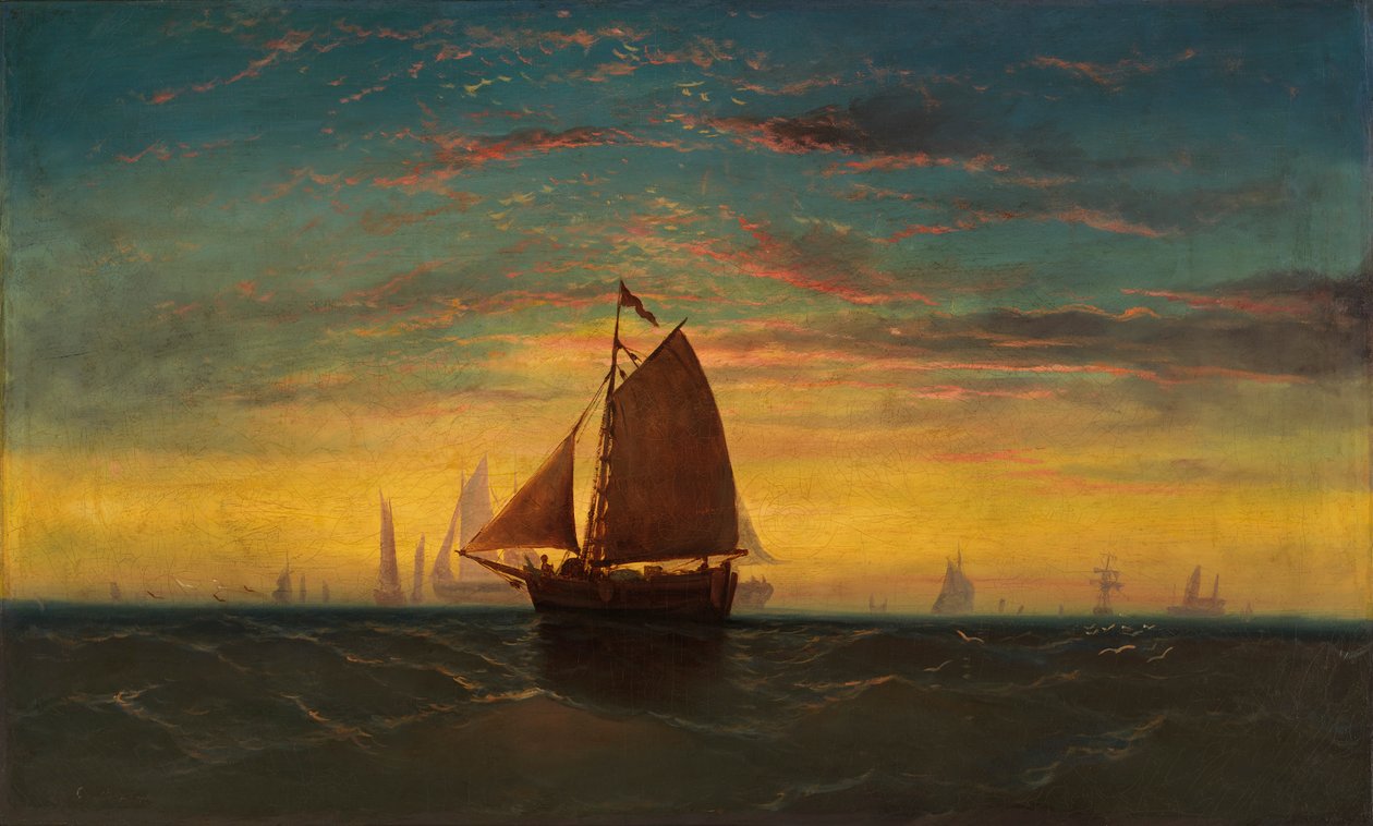 Puerto de Boston, ca. 1860-1869 de Charles Manger