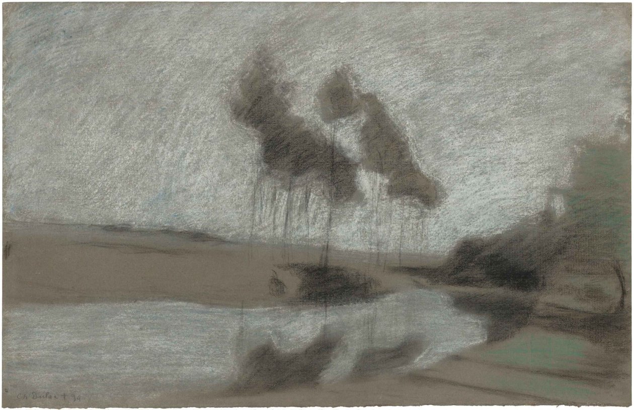 Paisaje místico, 1894 de Charles Marie Dulac
