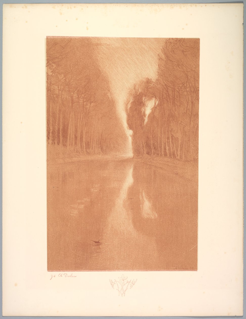 Suite de Paisajes: Paisaje, Placa 2, Nota, Starflowers de Charles Marie Dulac