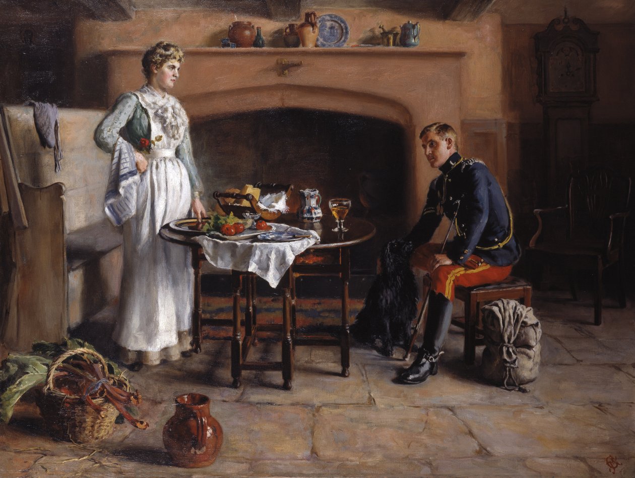 Hogar, dulce hogar, c.1890 de Charles Martin Hodges