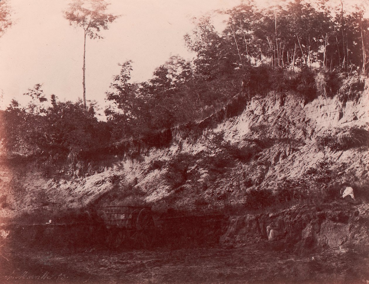 Carrière, 1850-53 de Charles Marville
