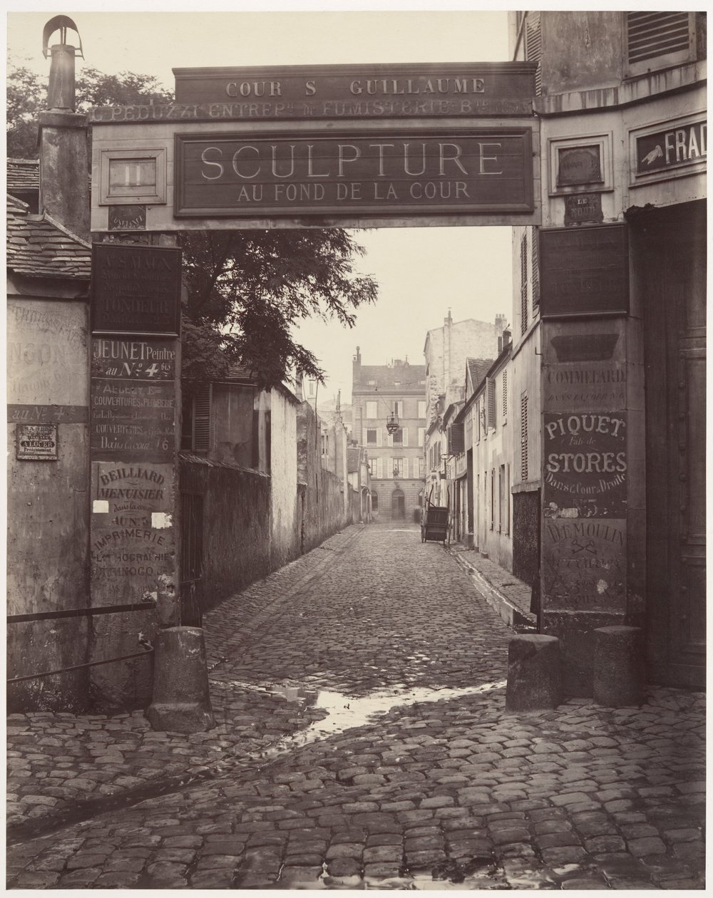 Patio Saint-Guillaume de Charles Marville