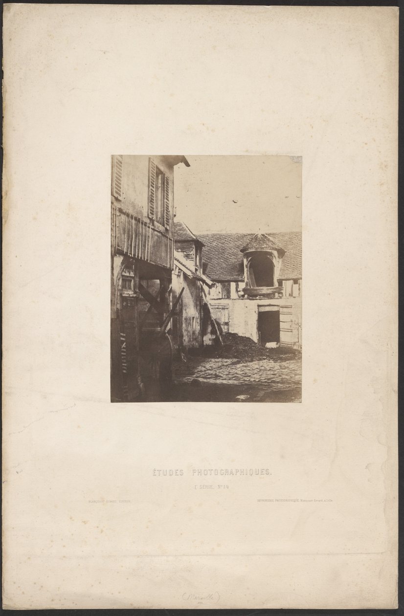 [Cour de ferme] / [Patio de una granja] de Charles Marville