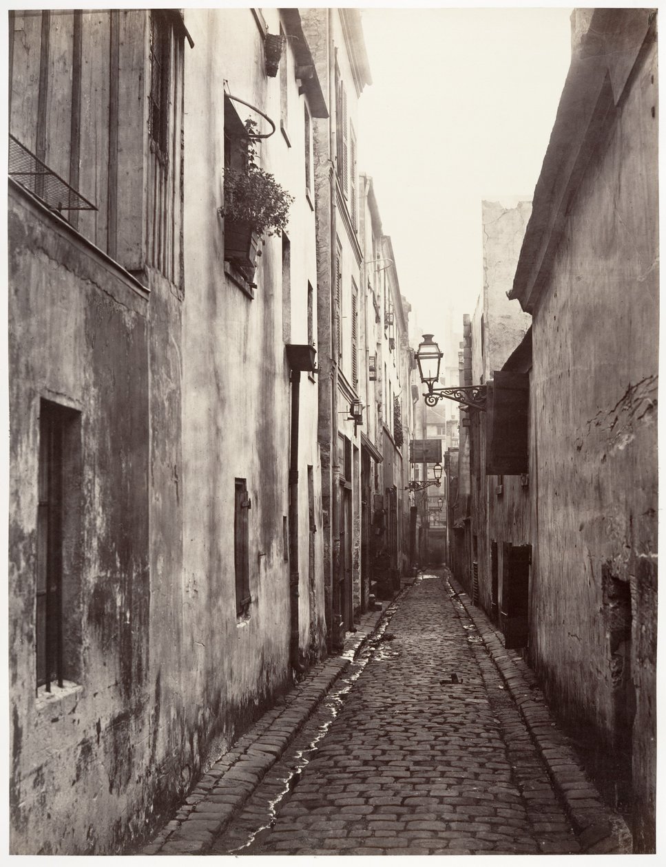 Callejón Briare (de la Cité Coquenard) de Charles Marville