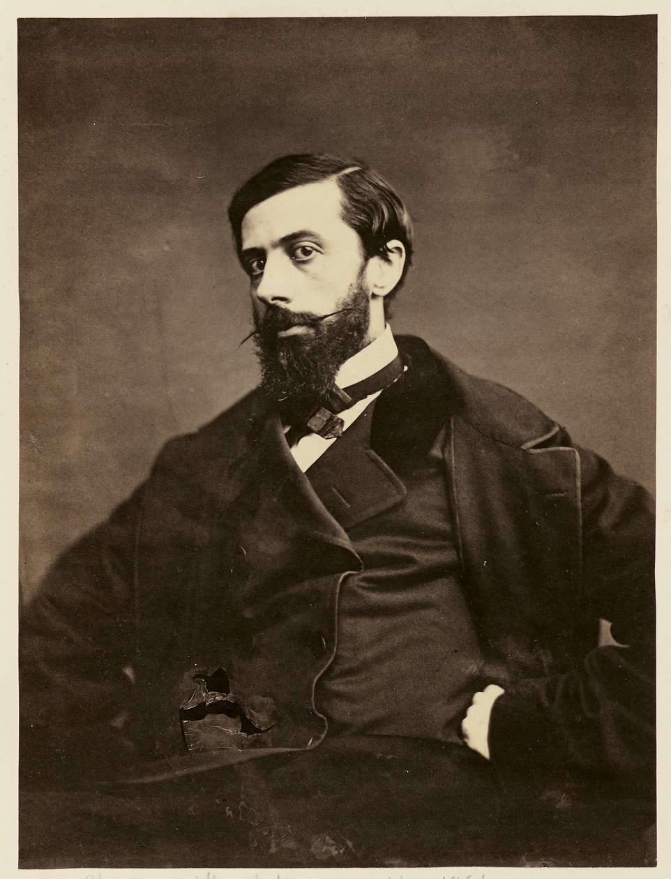 Retrato de Charles-Théodule Devéria de Charles Marville