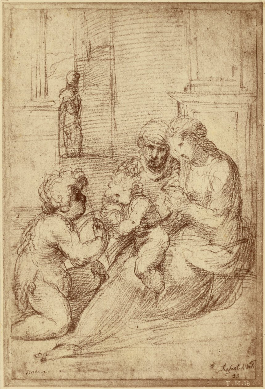 [Reproducción de un dibujo de Raphaël] de Charles Marville