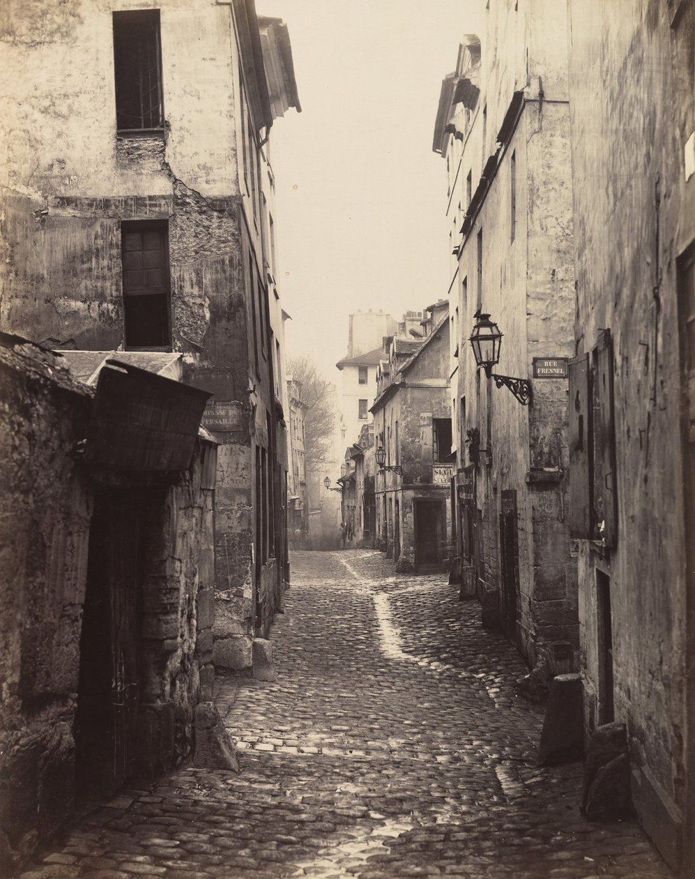 Rue Traversine desde la Rue d
