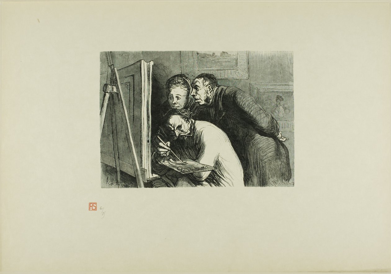 El pintor y el burgués de Charles Maurand