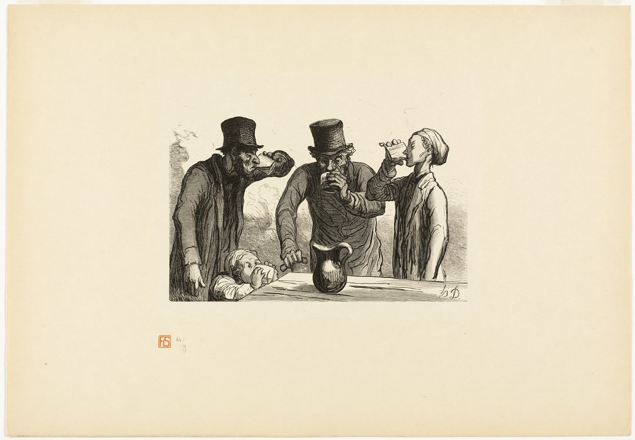 Fisiología de la bebida: Las cuatro edades de Charles Maurand