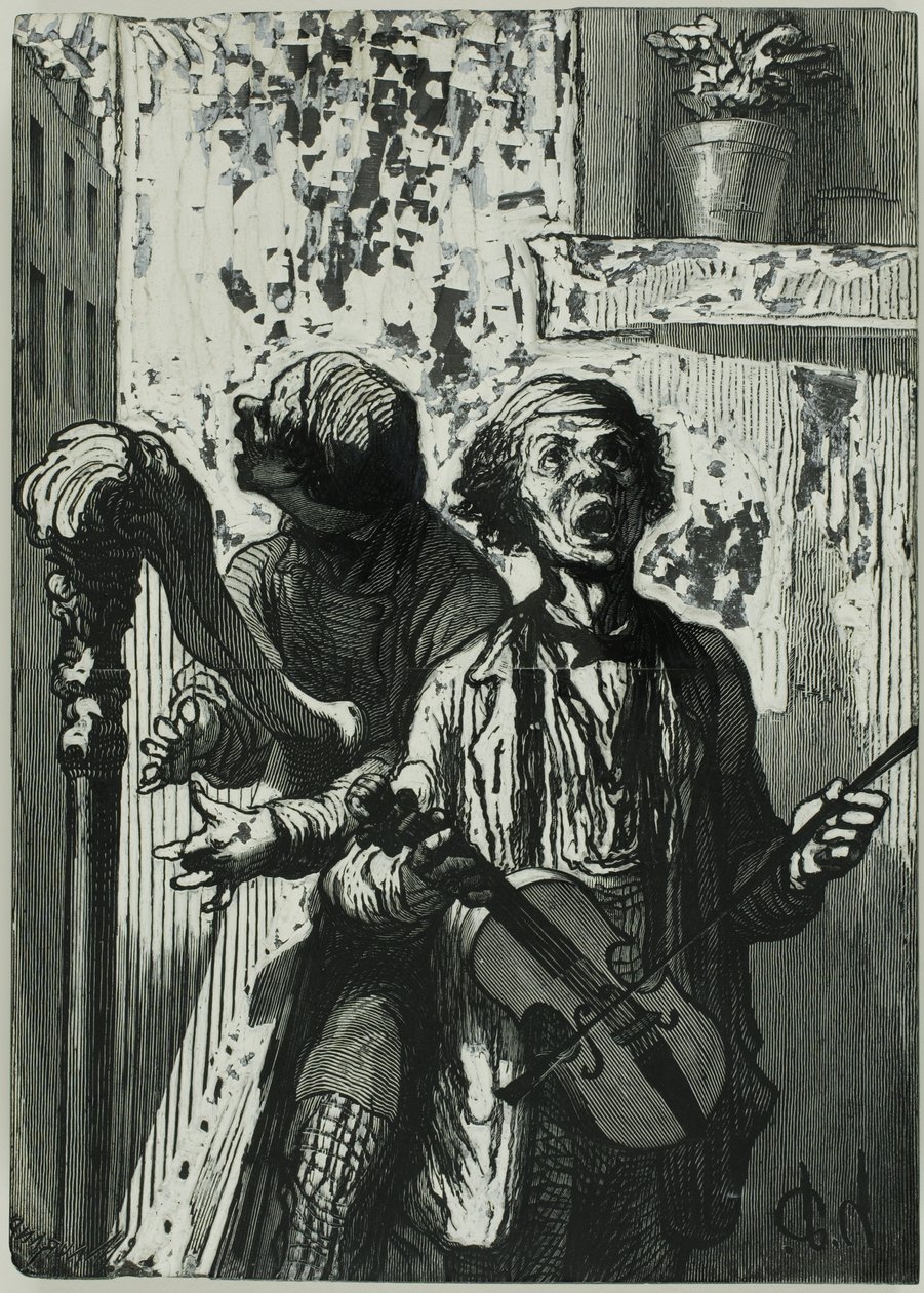 Los cantantes de la calle de Charles Maurand