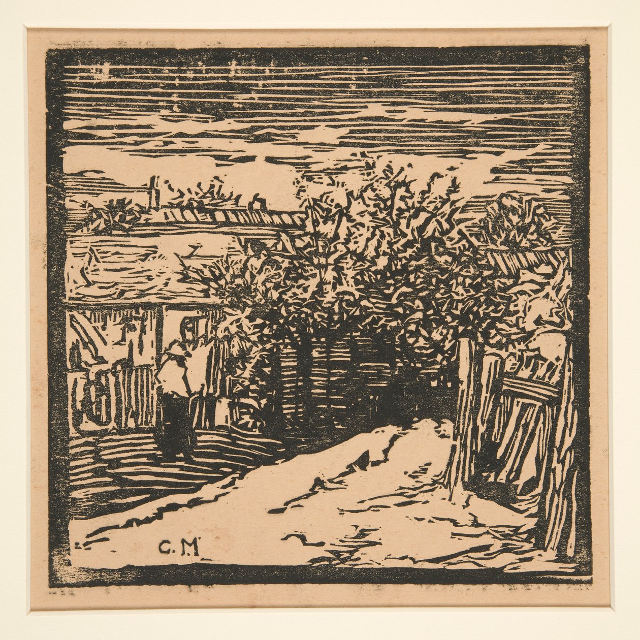 Patio Rural de Charles Maurin