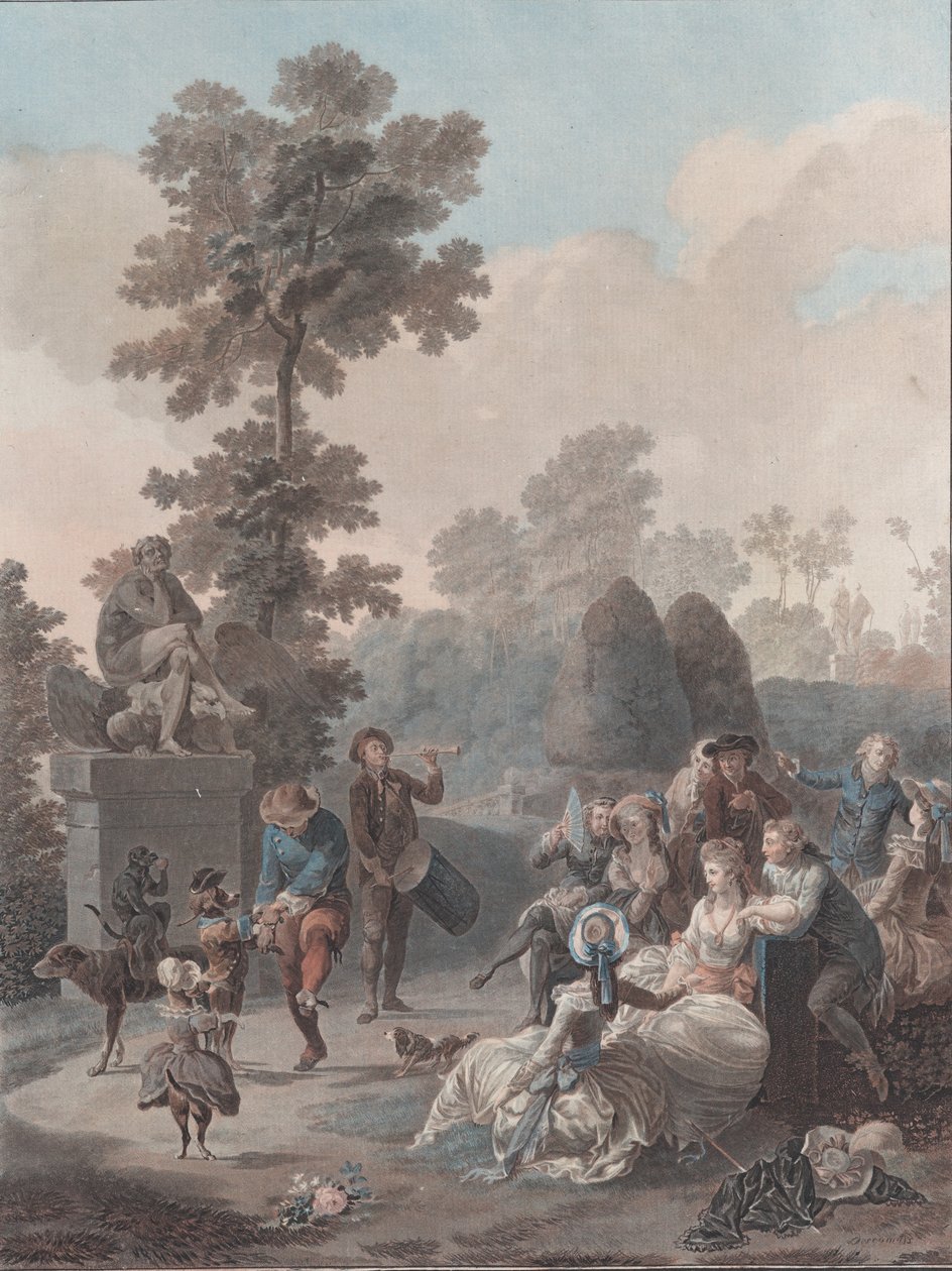 Le Tambourin, 1788-94 de Charles Melchior Descourtis