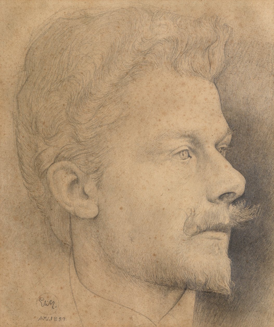Autorretrato de Charles Mertens