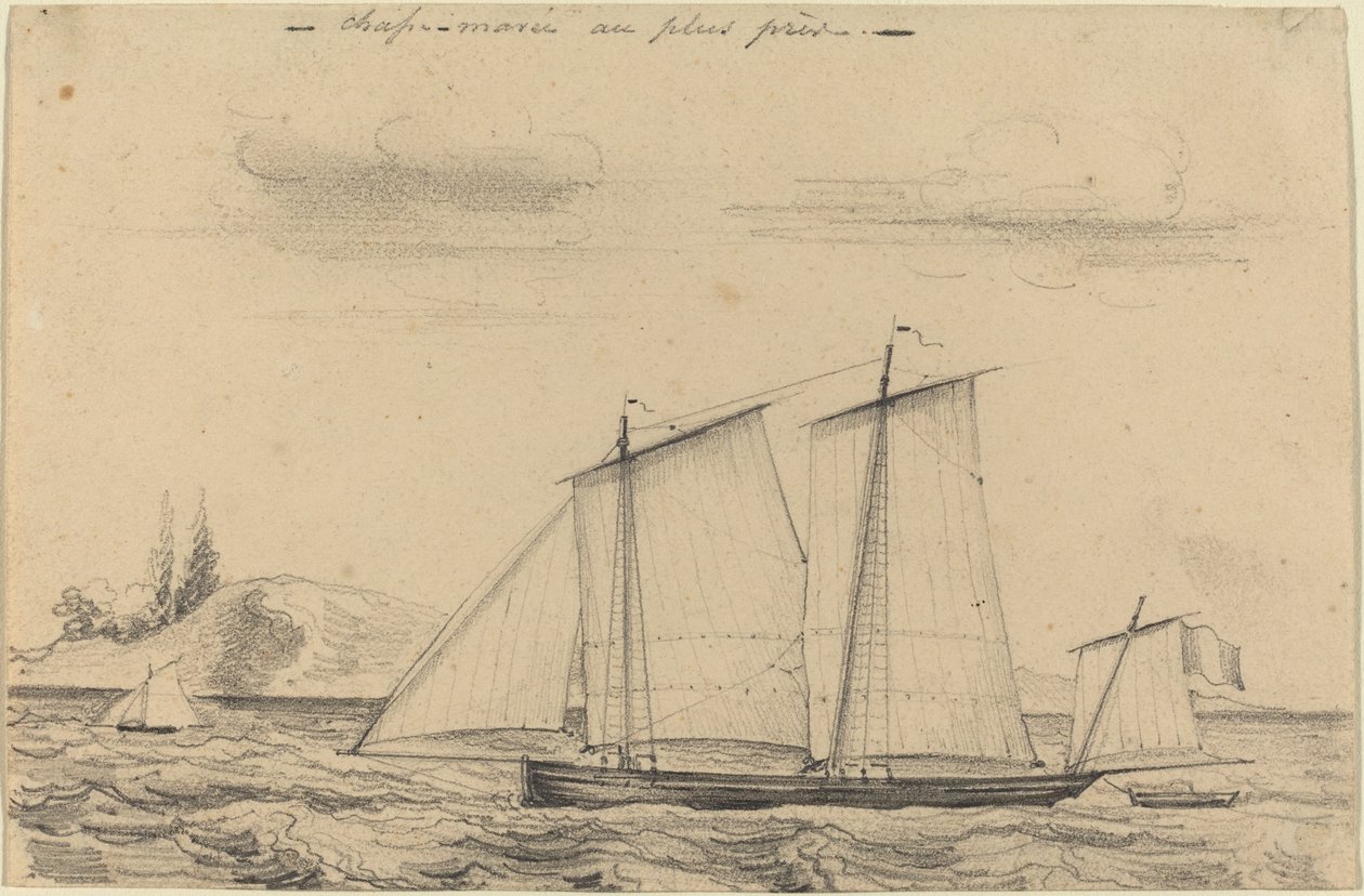Chasse-marée al más cerca de Charles Meryon