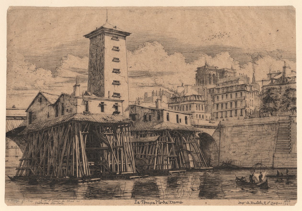 La bomba de Notre-Dame de Charles Meryon