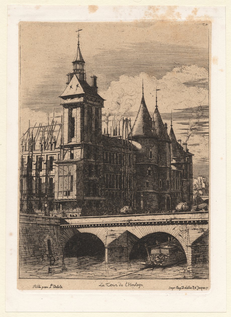La Torre del Reloj de Charles Meryon