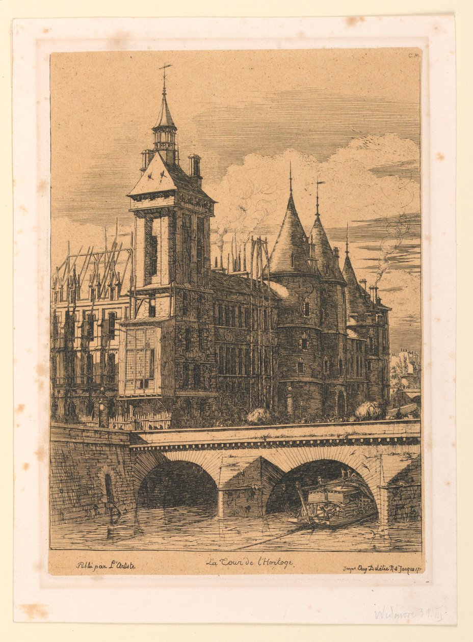 La Torre del Reloj de Charles Meryon