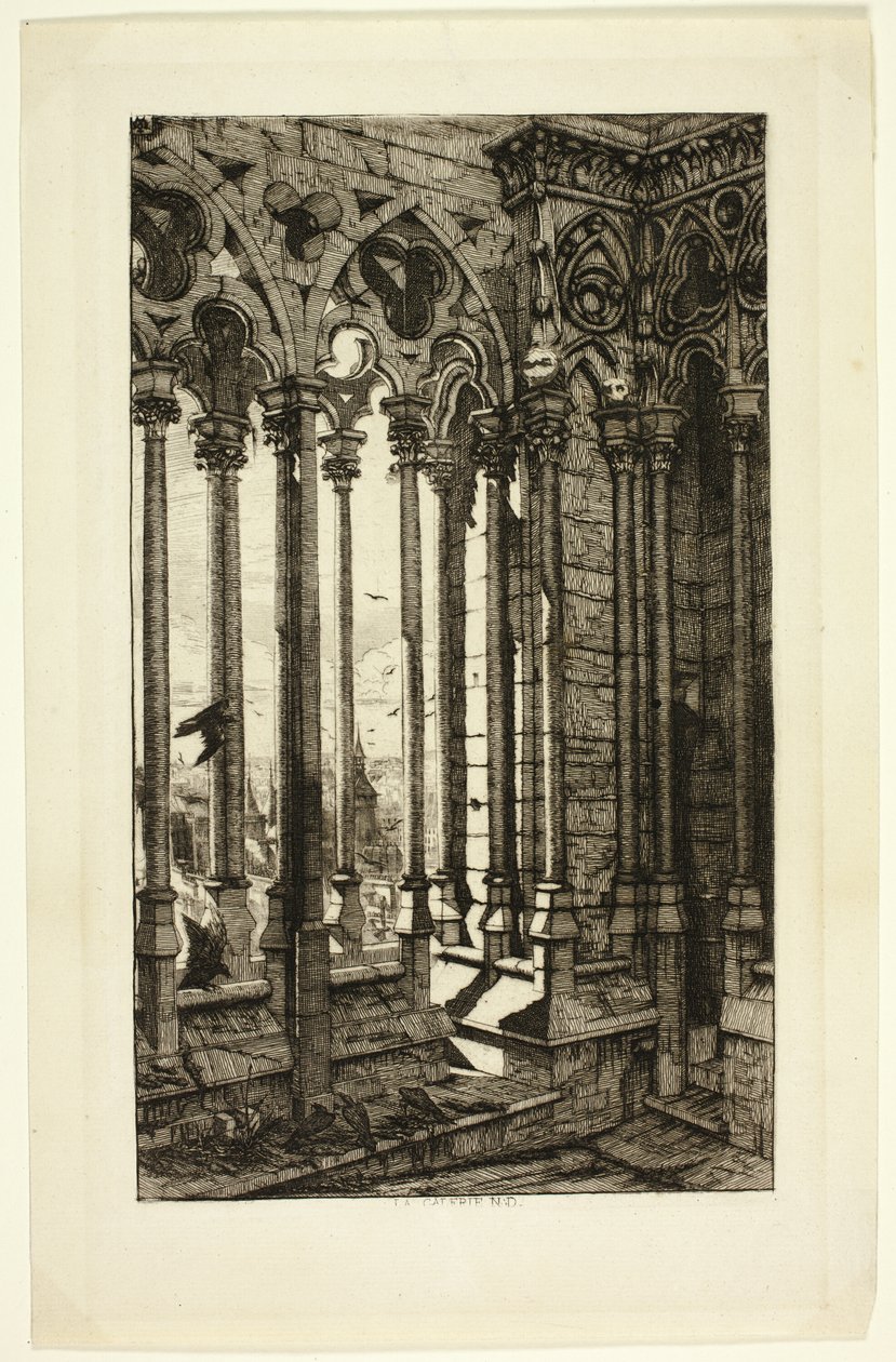 La galería Notre-Dame de Charles Meryon