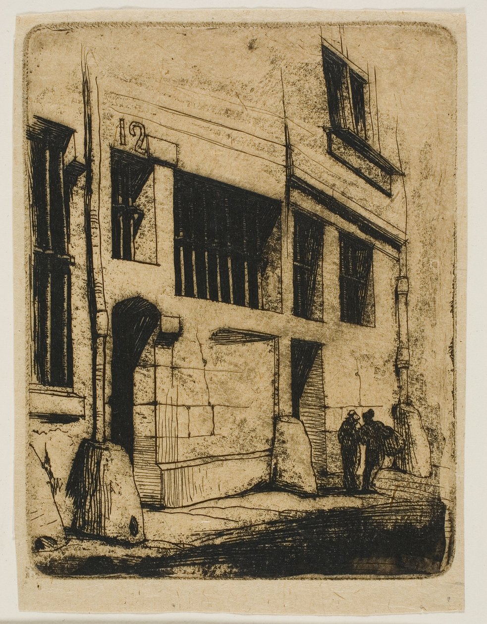 La calle de los chicos malos de Charles Meryon