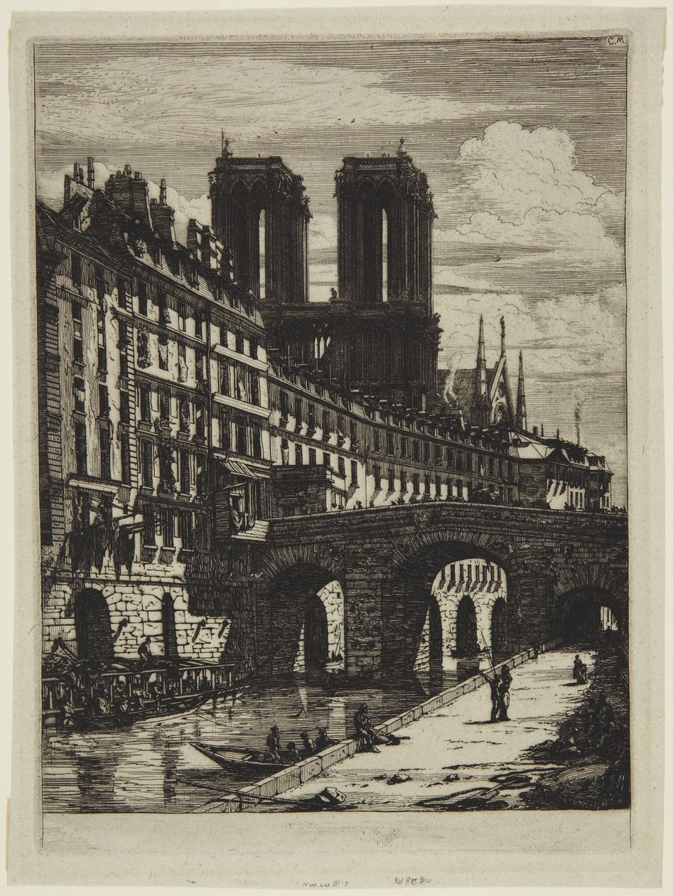 El Puente Pequeño de Charles Meryon