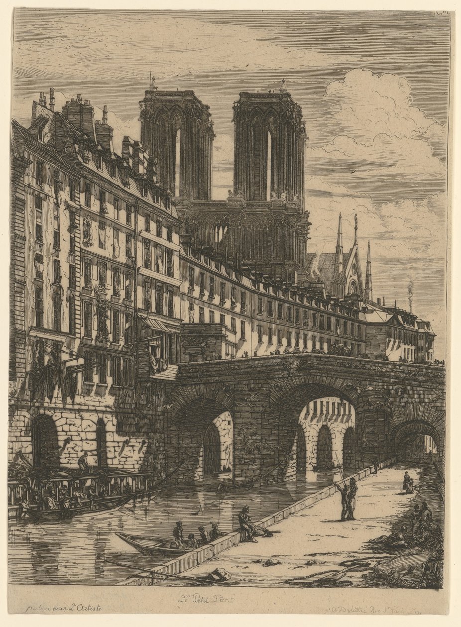 El Puente Pequeño de Charles Meryon