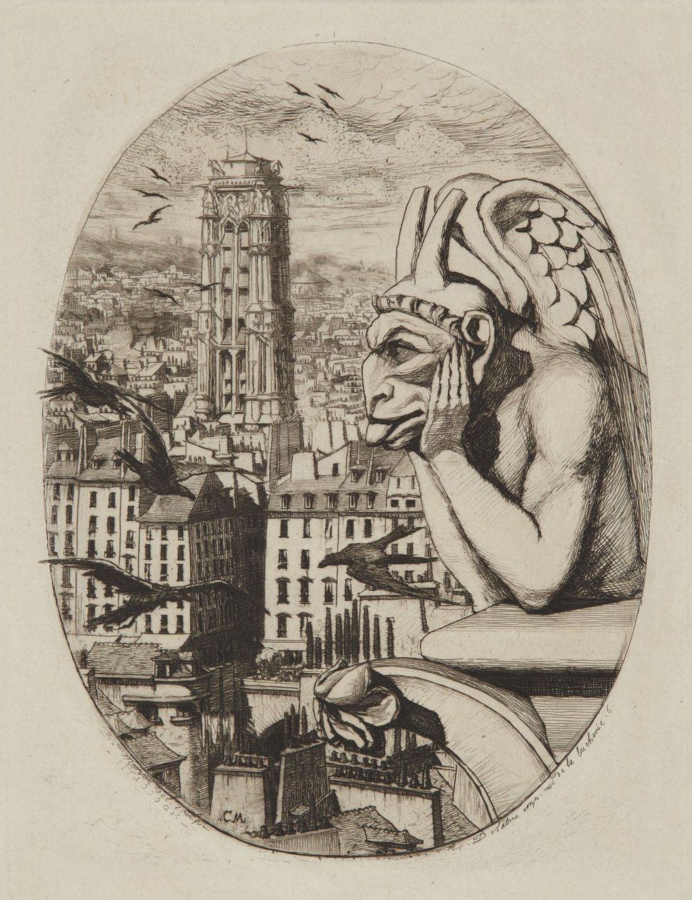 El Estrige (El vampiro) de Charles Meryon