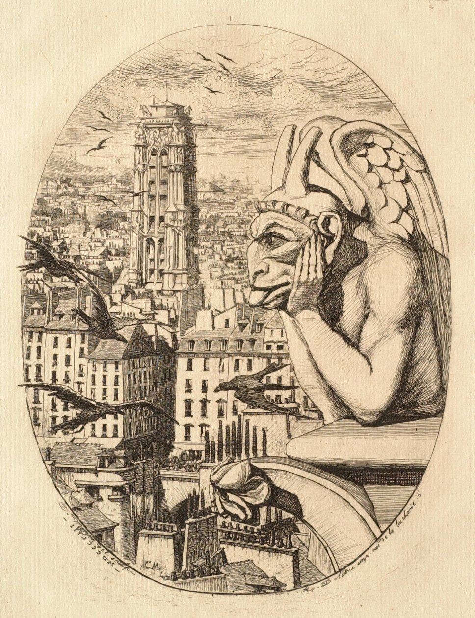 La Estrige de Charles Meryon