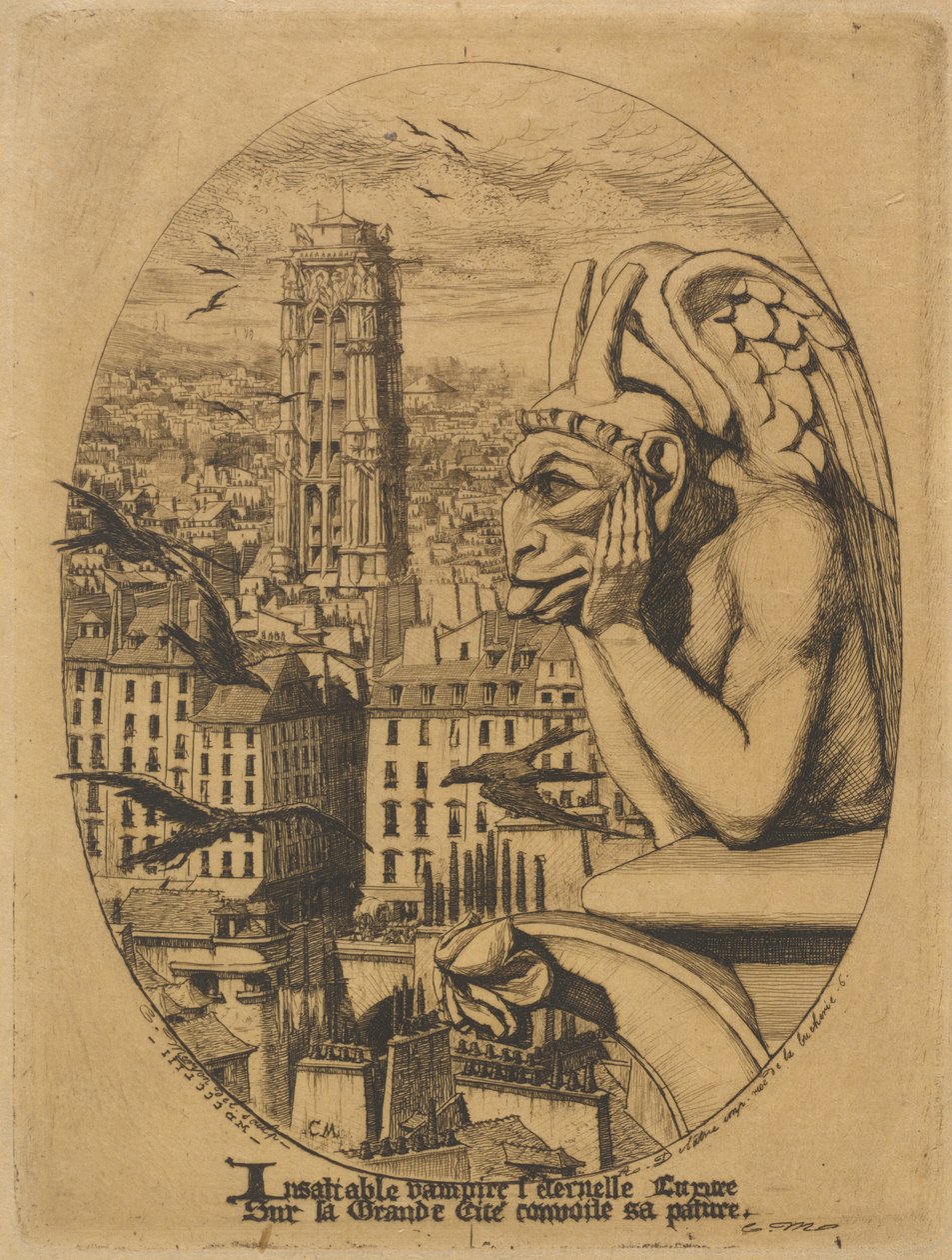 Le stryge de Charles Meryon
