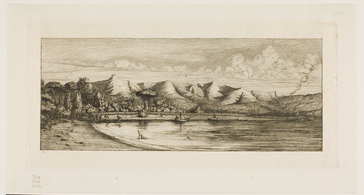 Pesca de jábega frente a Collier