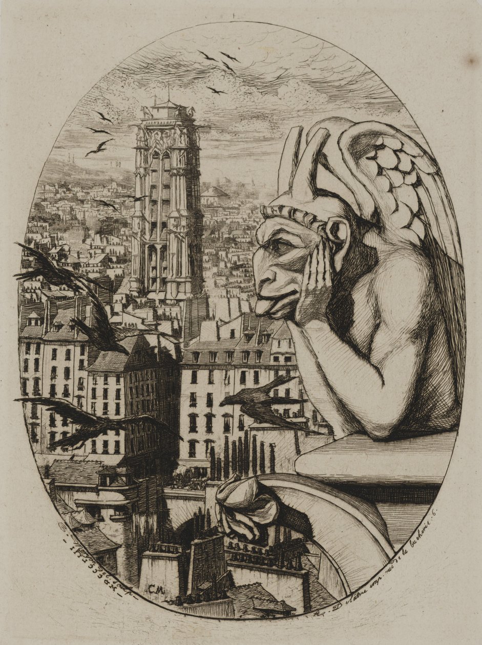 La gárgola de Charles Meryon
