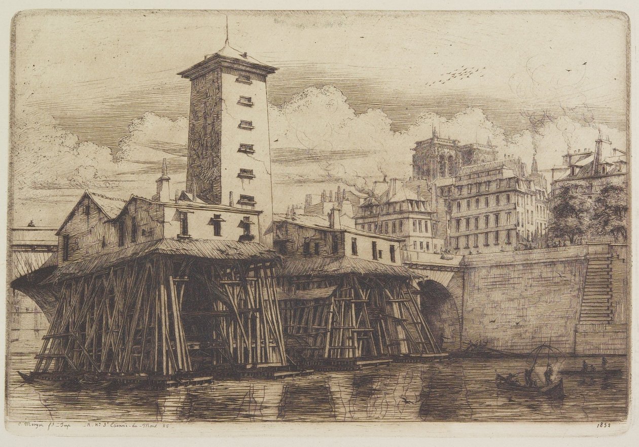 La bomba de Notre-Dame de Charles Meryon