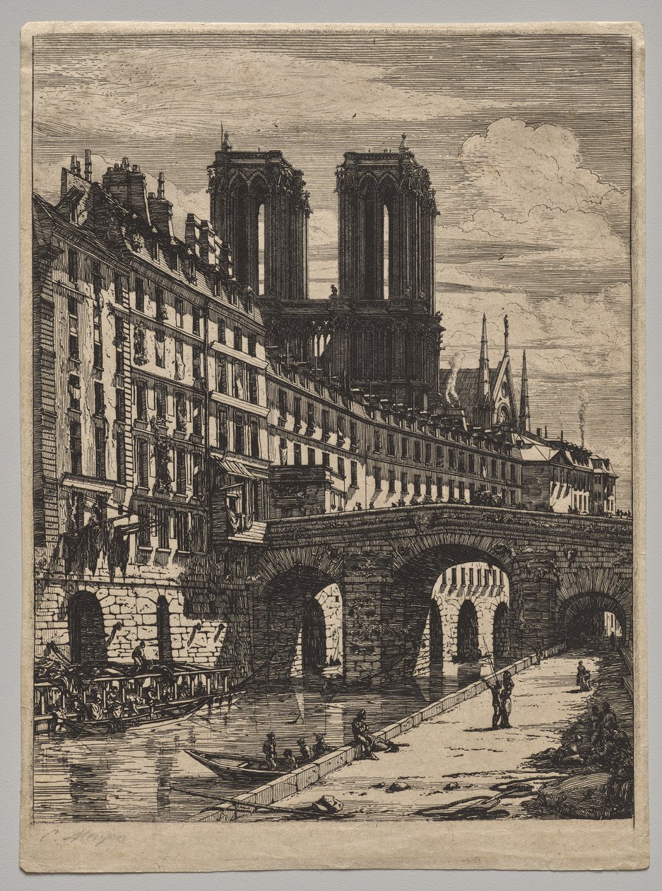 El Petit Pont de Charles Meryon