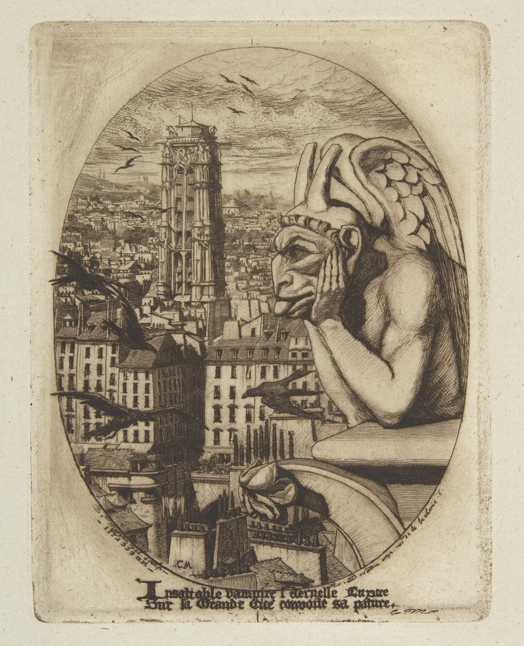 El vampiro de Charles Meryon