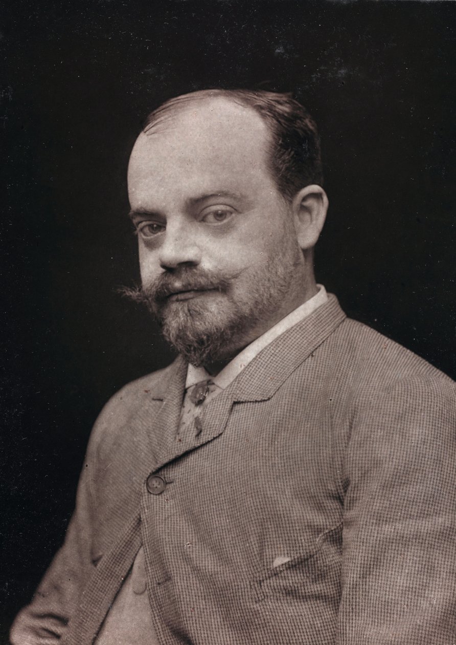 Album Artistique et Biographique, 5me année, Salon 1885; retrato del pintor francés Gabriel Ferrier (1847-1914) de Charles Michelez