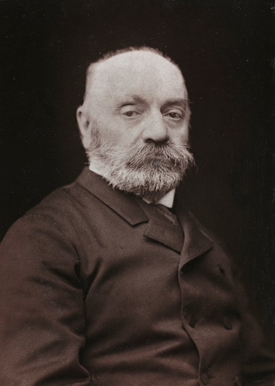 Album Artistique et Biographique, 6me année, Salon 1885; retrato del pintor francés Boulanger Gustave Rodolphe (1824-1888) de Charles Michelez