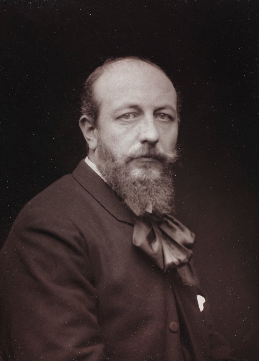 Album Artistique et Biographique, 6me année, Salon 1885; retrato del pintor francés Roger Jourdain (1845-1918) de Charles Michelez