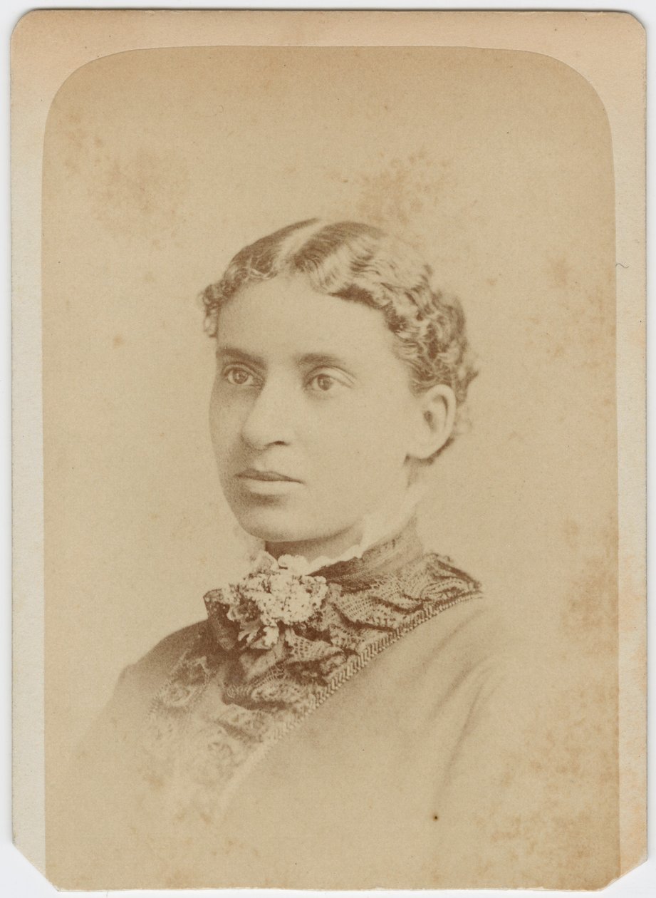 Carte de visite de Lottie Grimke, c.1870 de Charles Milton Bell