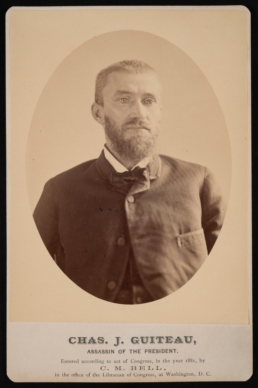 Retrato de Charles Julius Guiteau de Charles Milton Bell