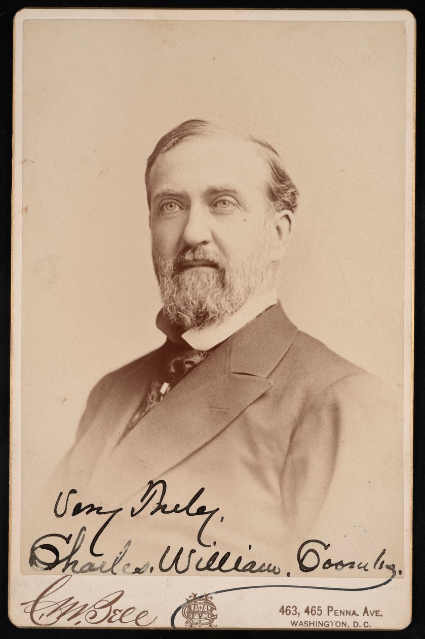 Retrato de Charles William Coombs, antes de 1893 de Charles Milton Bell