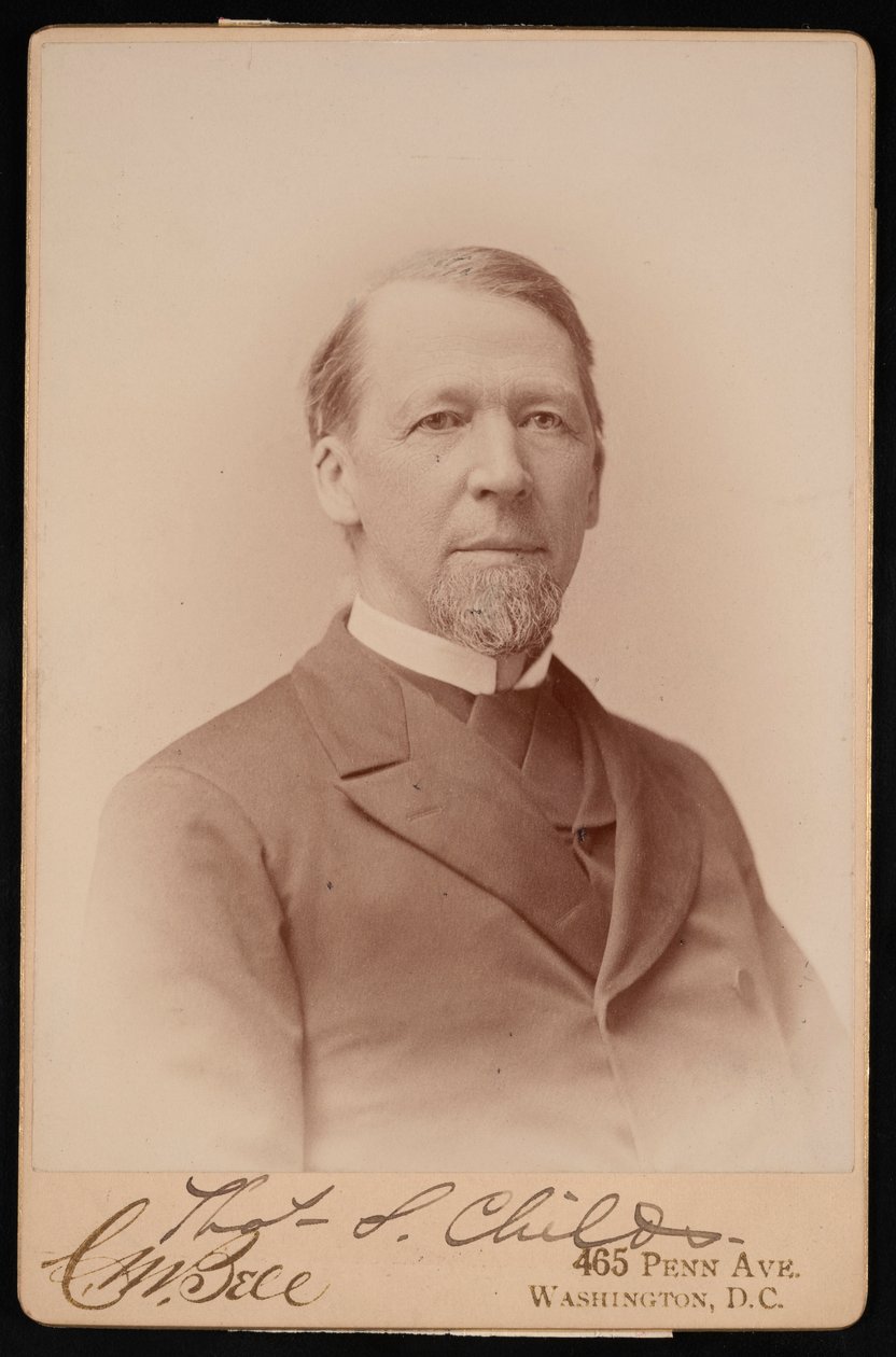 Retrato de Thomas Spencer Childs 1825-1914, antes de 1893 de Charles Milton Bell