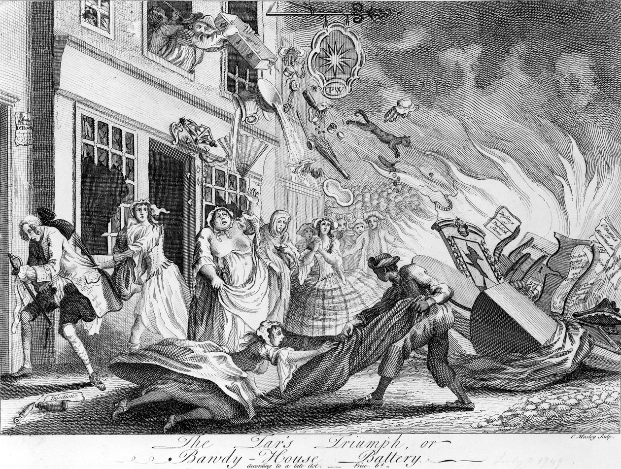 El triunfo del alquitrán o la batería de la casa de citas de Charles Mosley