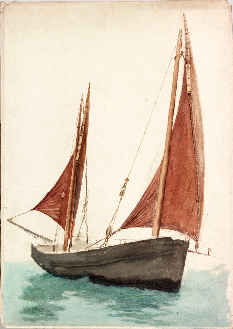 Barco de pesca de Charles Napier Hemy