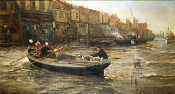 ¡Hogar al fin! de Charles Napier Hemy