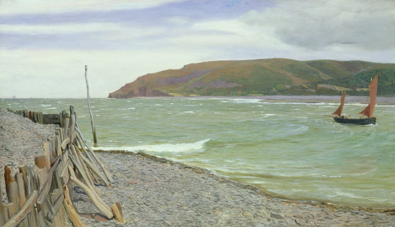 Bahía de Porlock, 1891 de Charles Napier Hemy