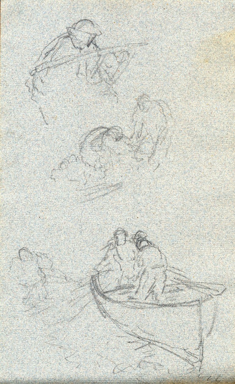 Cuaderno de bocetos de Charles Napier Hemy