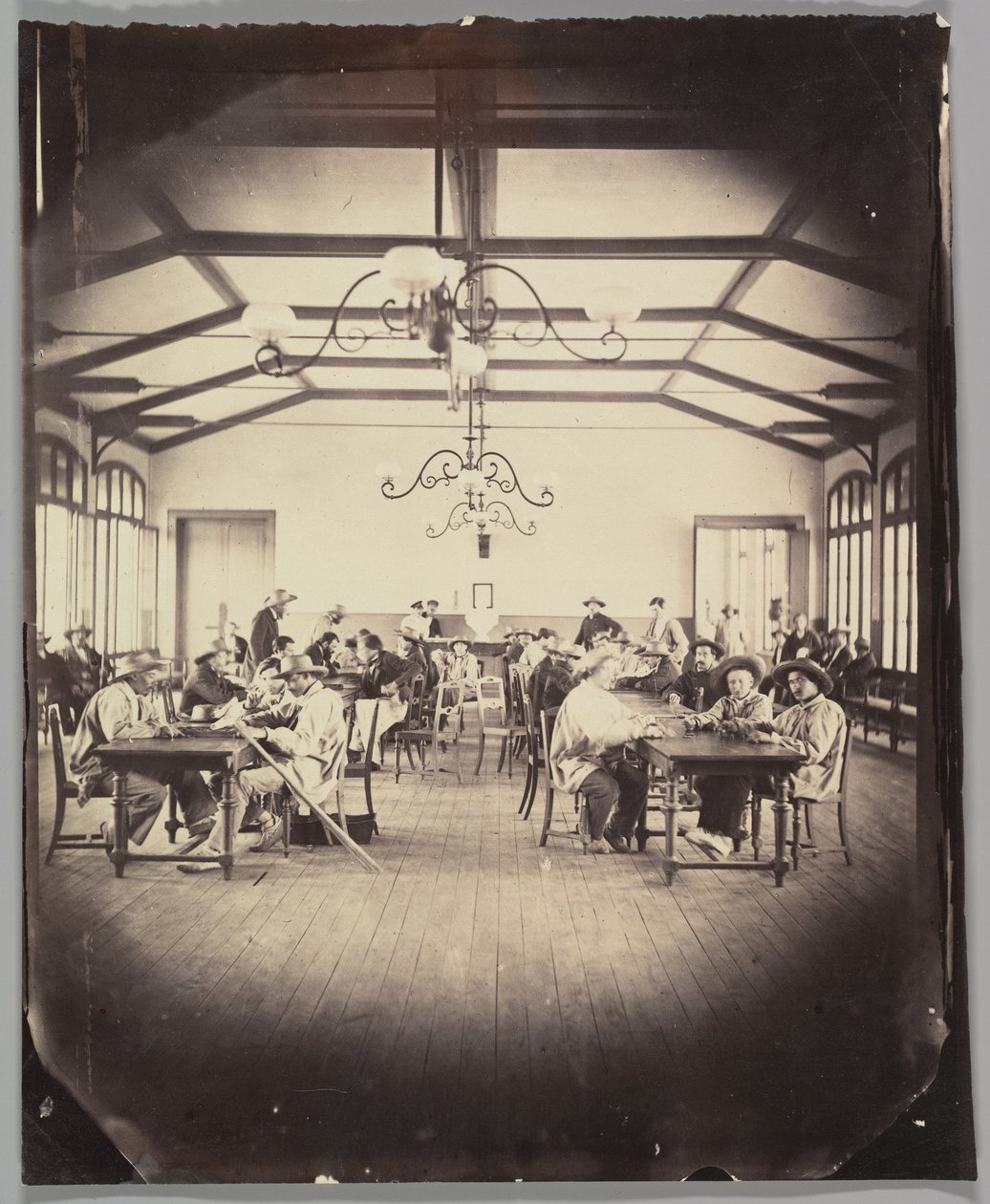Asilo Imperial de Vincennes, sala de juegos de Charles Nègre