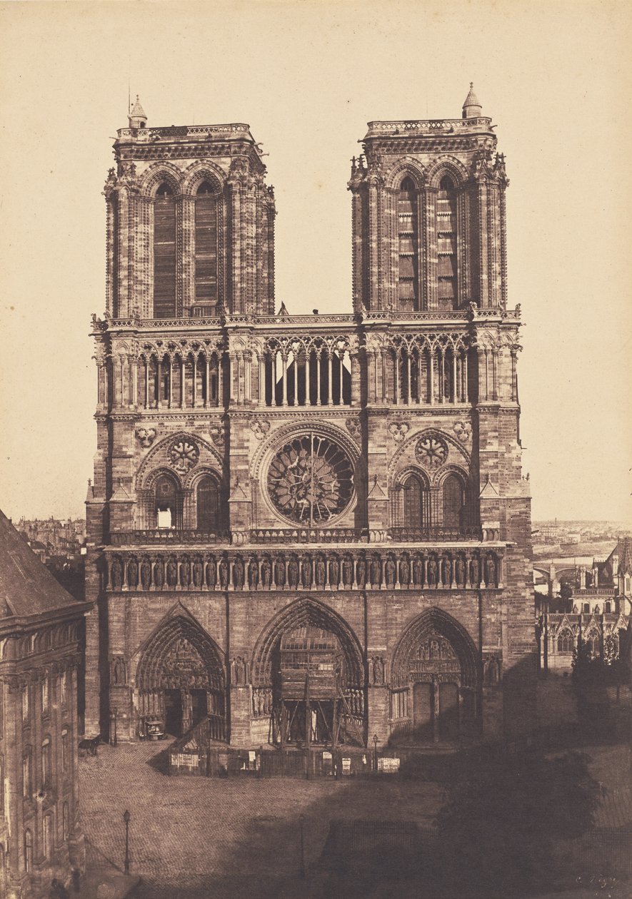 Notre-Dame, París de Charles Nègre