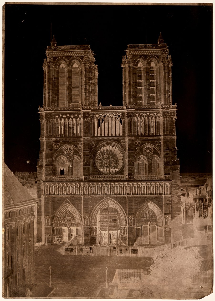 Notre-Dame, París de Charles Nègre
