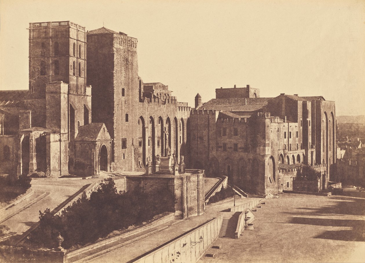 Palacio Papal, Aviñón de Charles Nègre